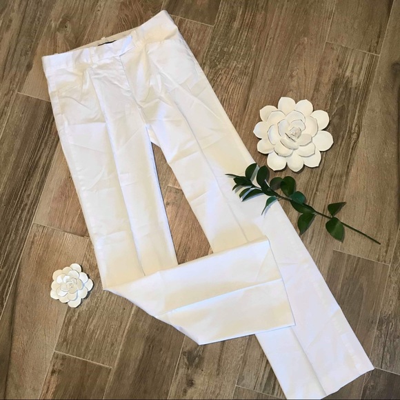 BCBGMaxAzria Pants - BCBGMAXAZRIA WOMENS WHITE PANTS SIZE 2, IMPORTED.